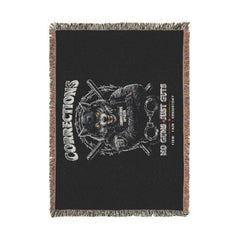 Corrections Woven Blanket — Tactical Throw for Veterans & Law Enforcement